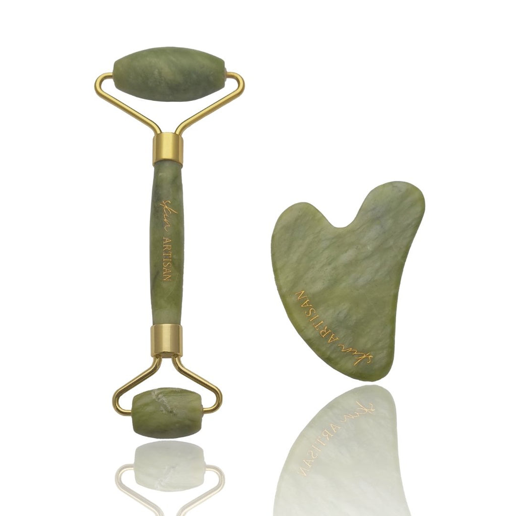 Skin Artisan | Facial Roller | Gua Sha | Jade Stone