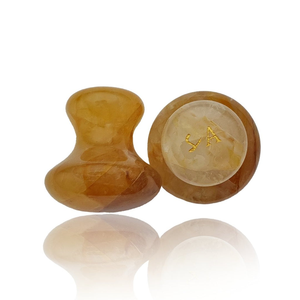 Citrine Mushroom Gua Sha - Skin Artisan