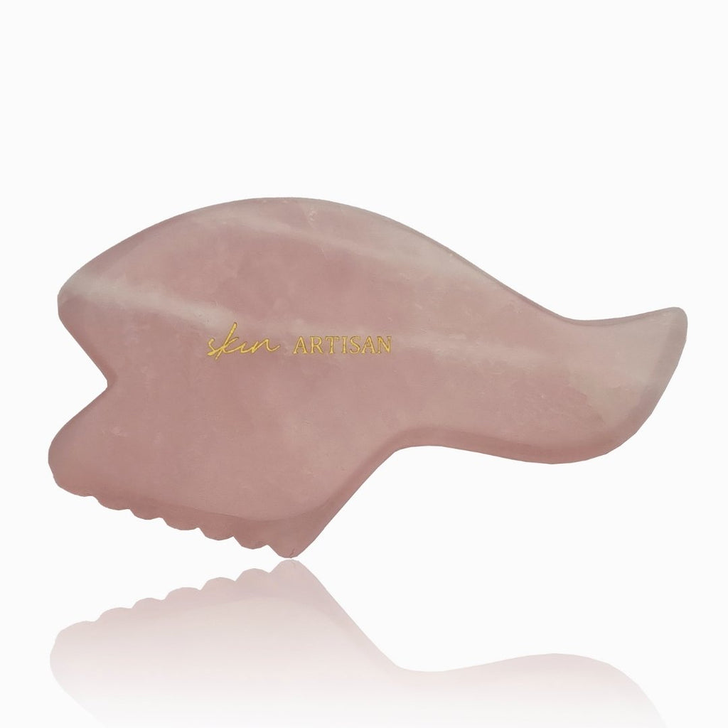 Rose Quartz Gua Sha - Skin Artisan