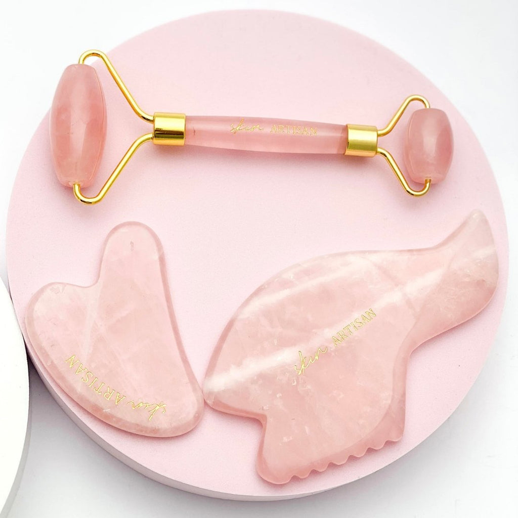 Rose Quartz Gua Sha - Skin Artisan