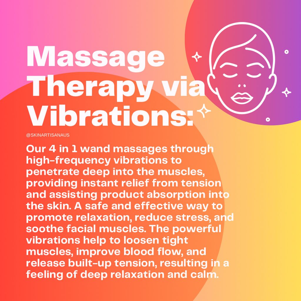 Skin Artisan 4 in 1 LED light Therapy Wand